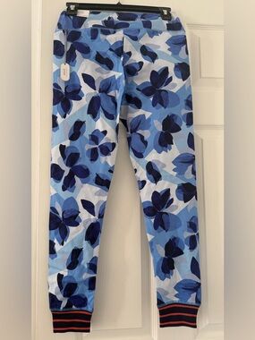 Aerie Blue Floral Leggings